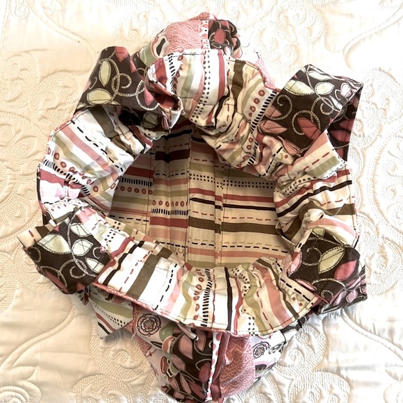 NWOT Patchwork Handbag with Tie Closure - Picture 8 of 10